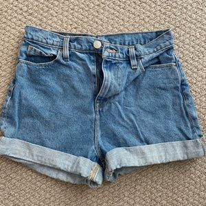BDG High rise Jean shorts